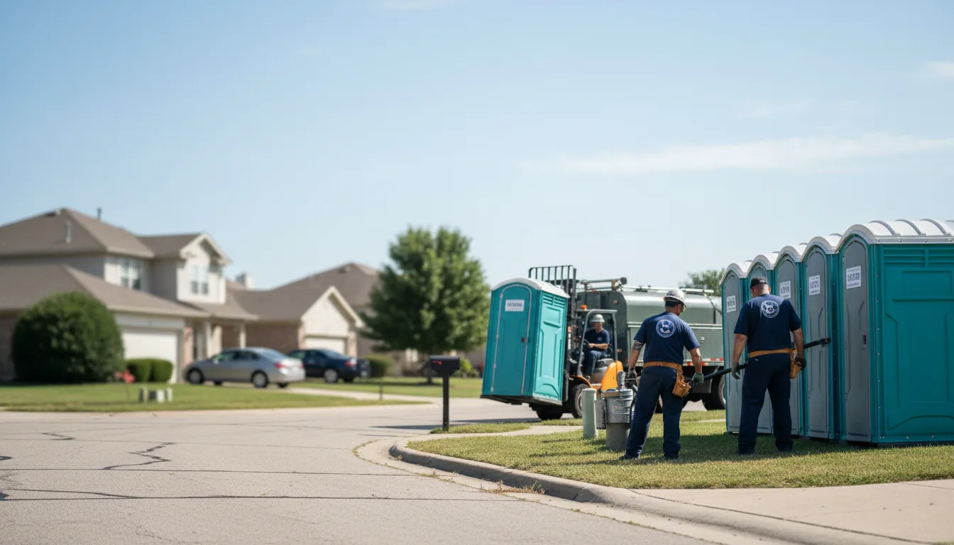 Porta Potty Rental in Edgewood, TX near me